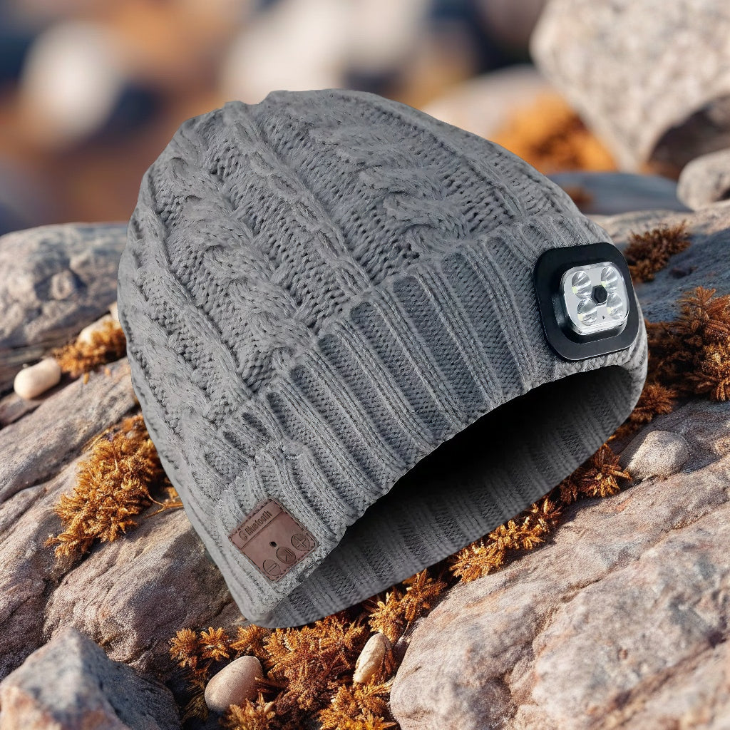 TUNETHREADS™ | Bluetooth LED Hat with Wireless Earphones