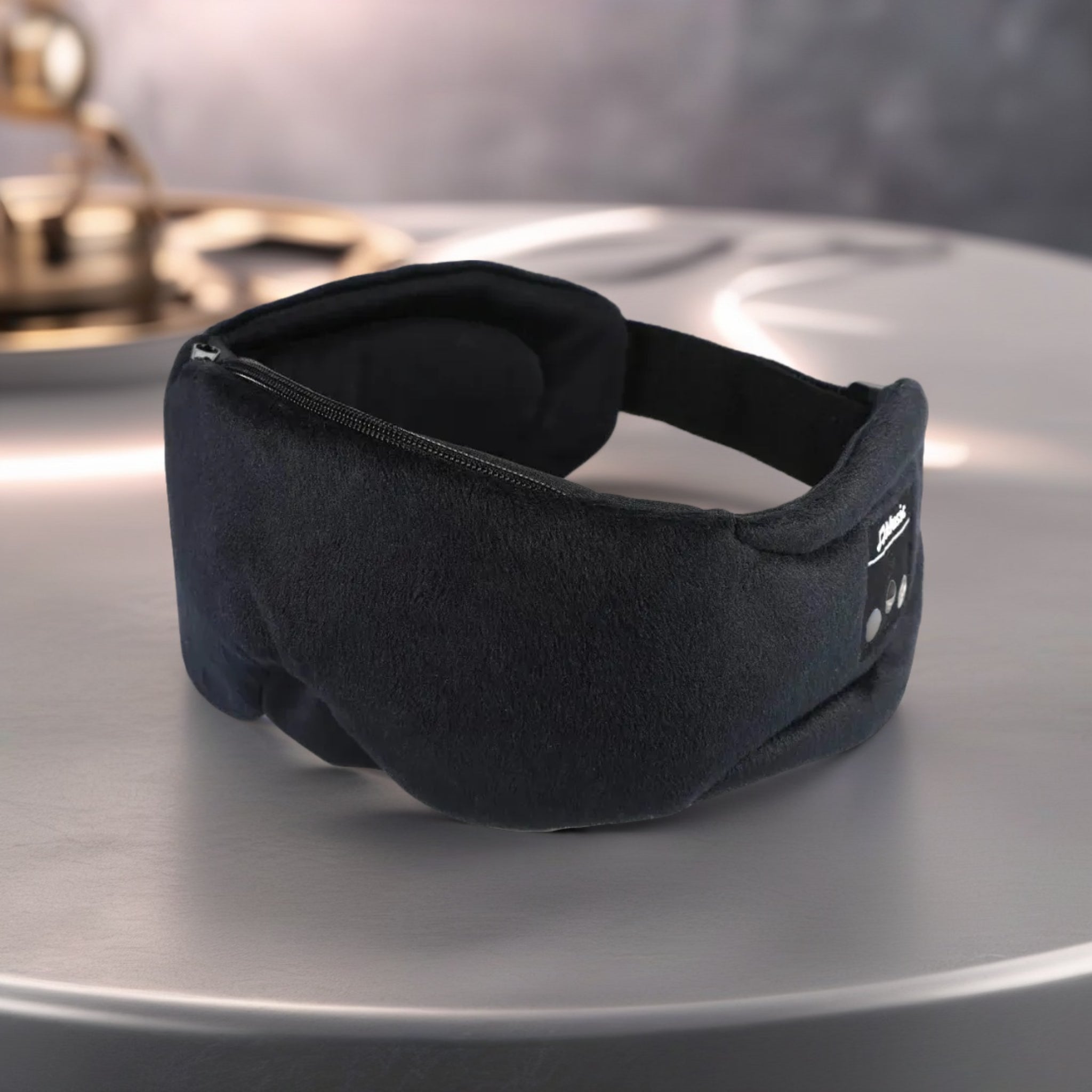 TUNETHREADS™ | Bluetooth Sleep Mask with Speakers &amp; Microphone – For Travel &amp; Relaxation