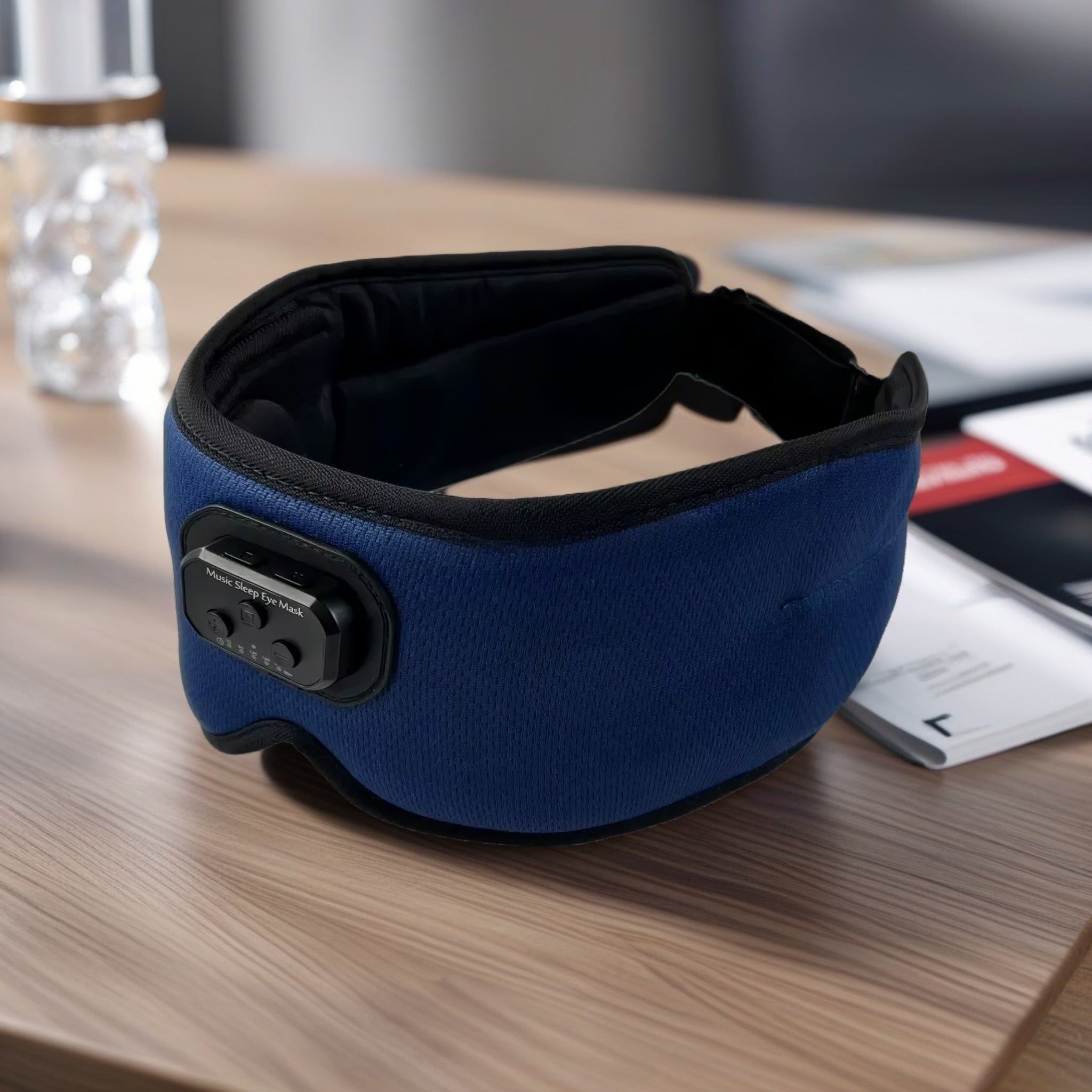 TUNETHREADS™ | 3D Bluetooth Slaapmasker met White Noise & 24 Geluiden