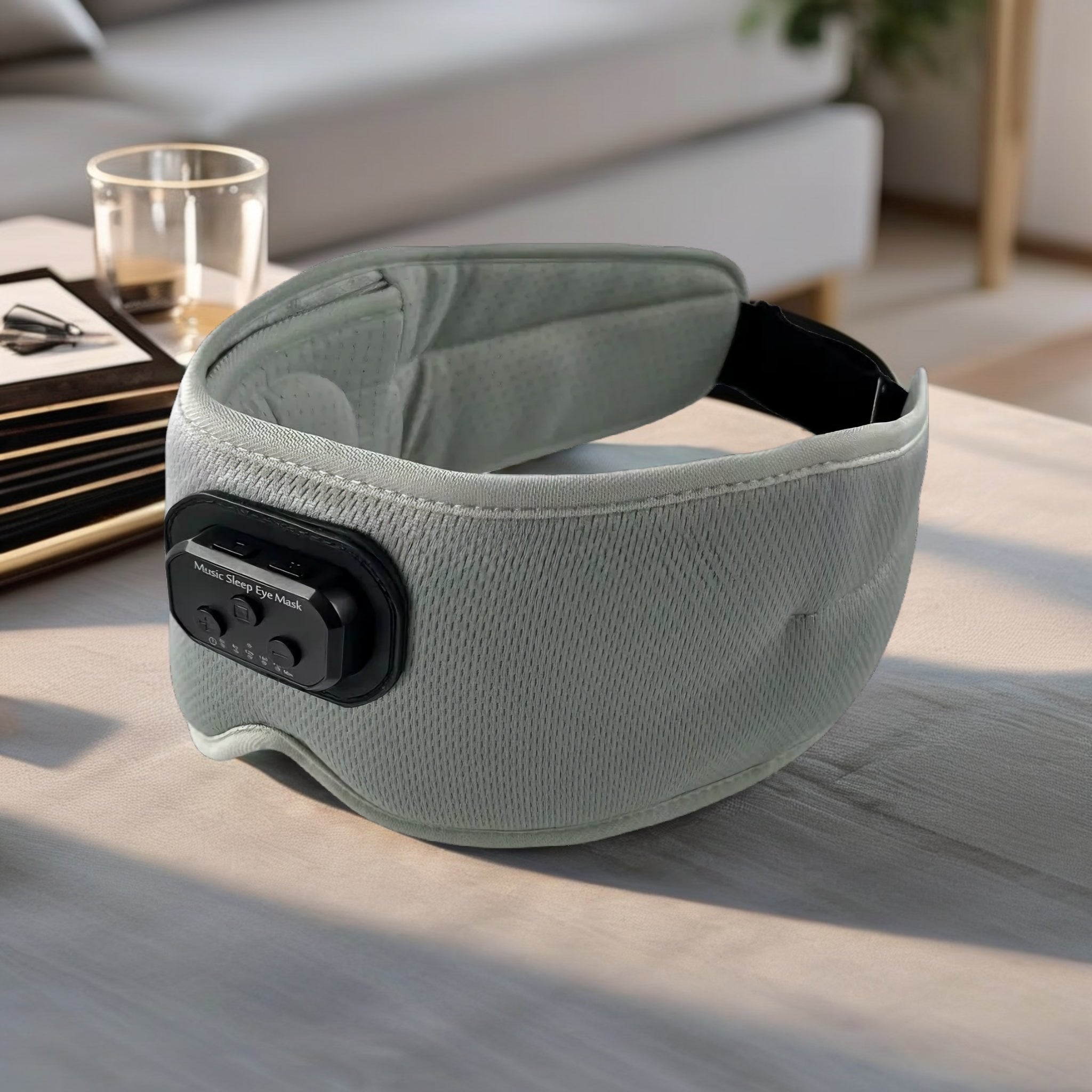 TUNETHREADS™ | 3D Bluetooth Slaapmasker met White Noise & 24 Geluiden