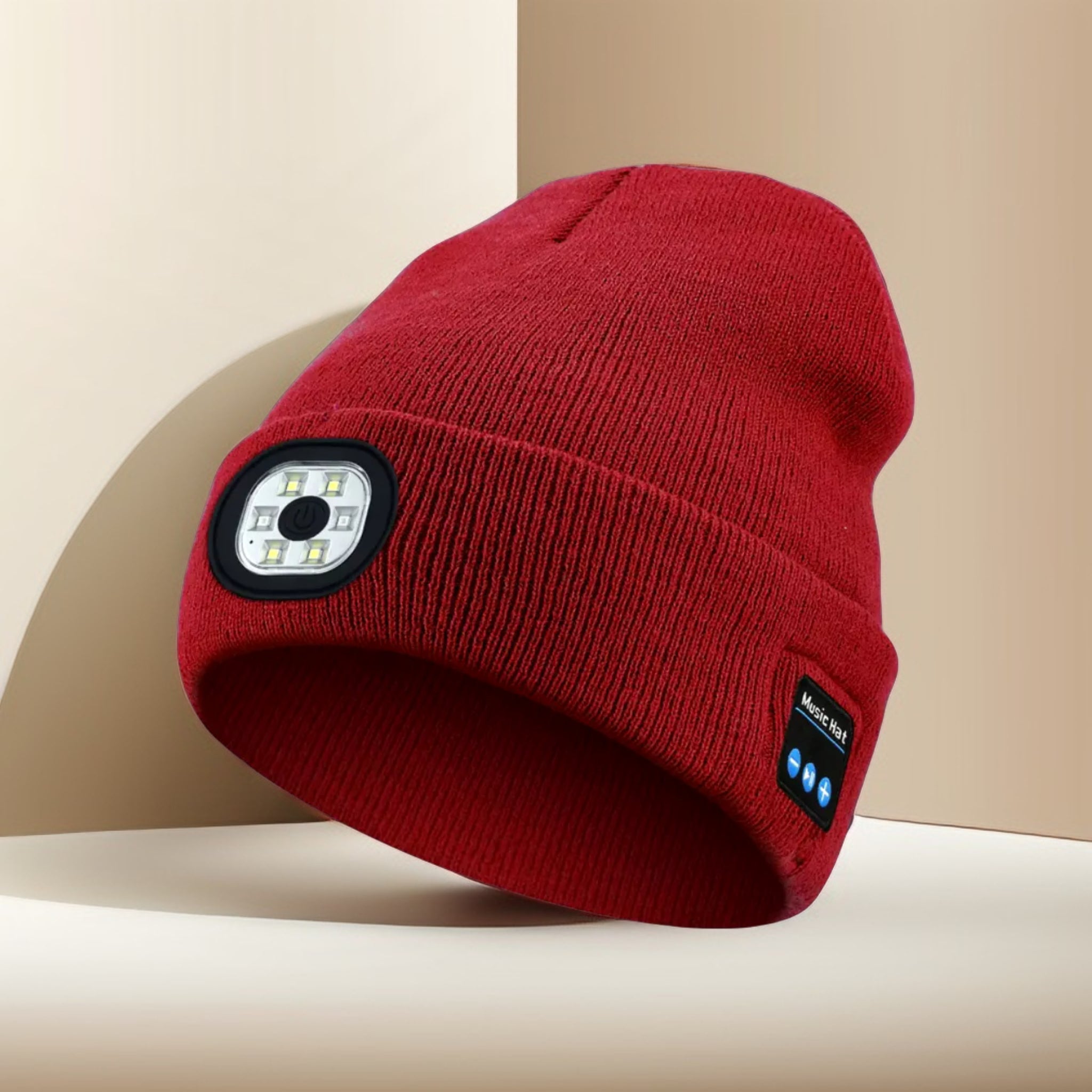 TUNETHREADS™ | Bluetooth Music Beanie with LED Lights