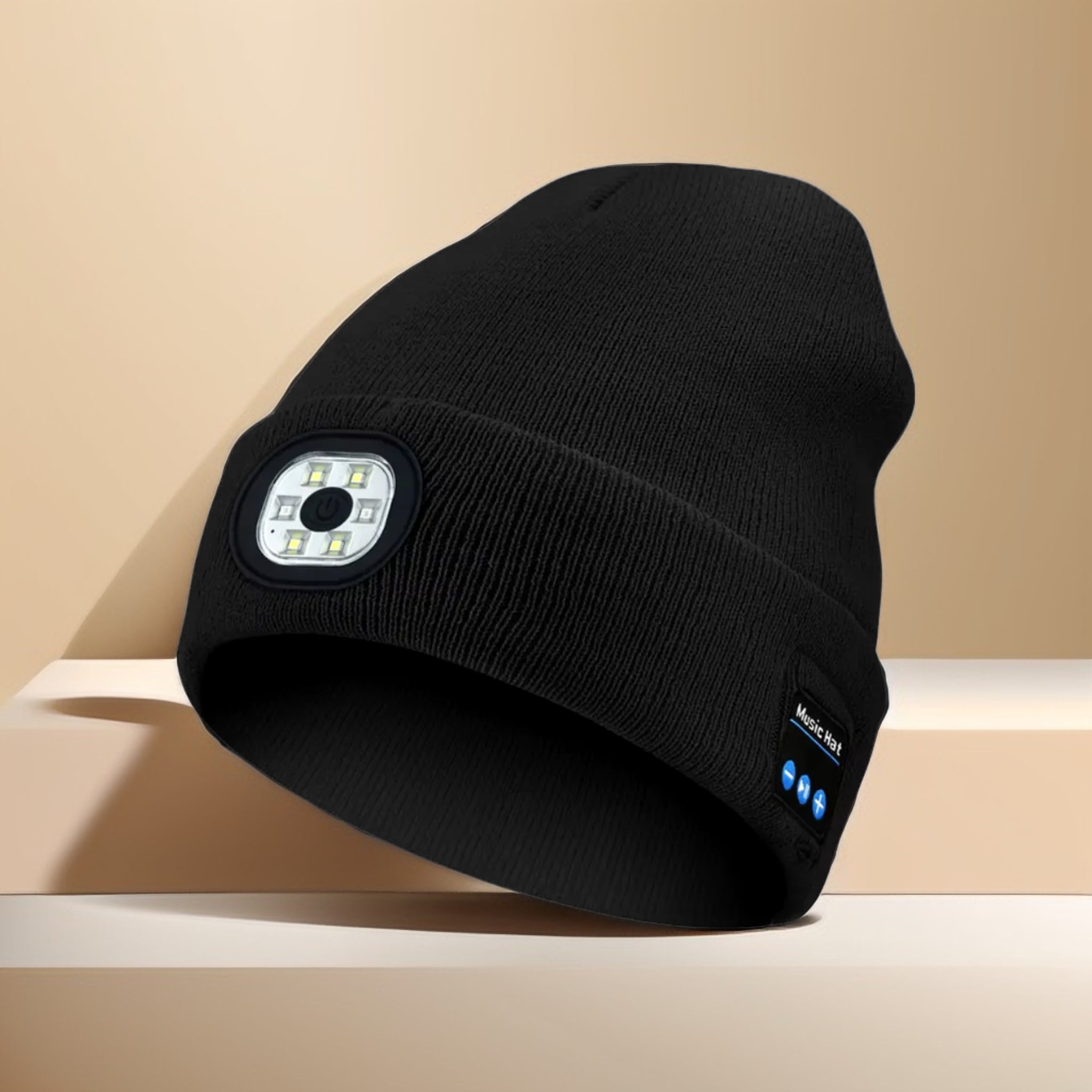 TUNETHREADS™ | Bluetooth Music Beanie with LED Lights