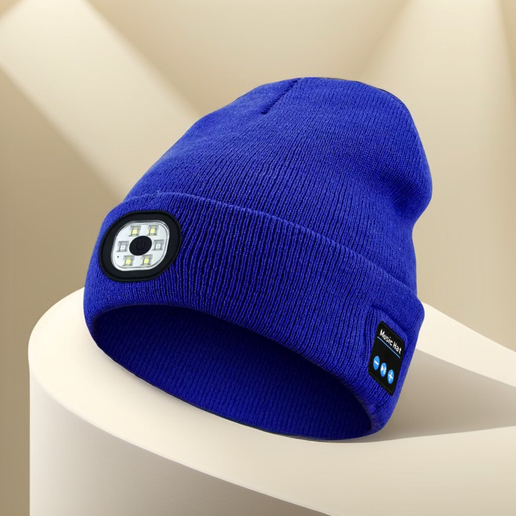 TUNETHREADS™ | Bluetooth Music Beanie with LED Lights