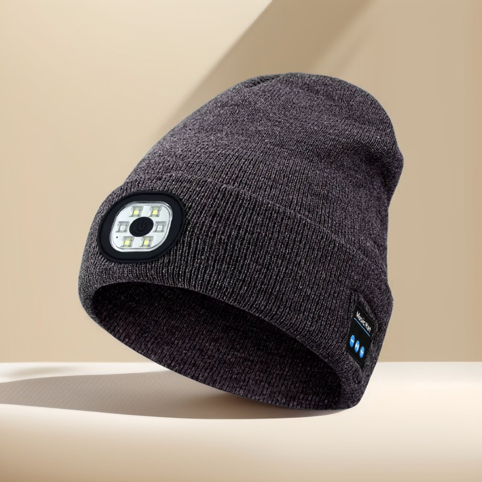 TUNETHREADS™ | Bluetooth Music Beanie with LED Lights