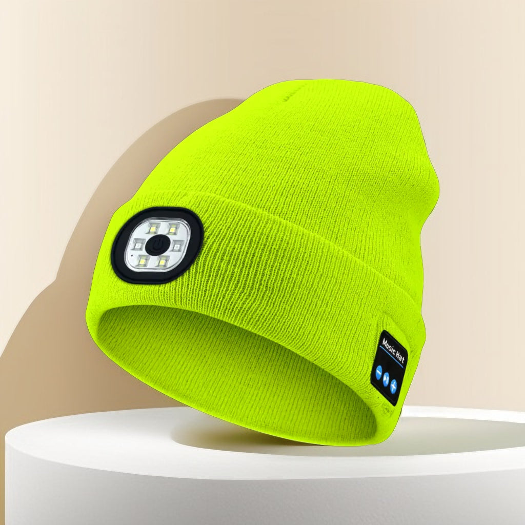 TUNETHREADS™ | Bluetooth Music Beanie with LED Lights