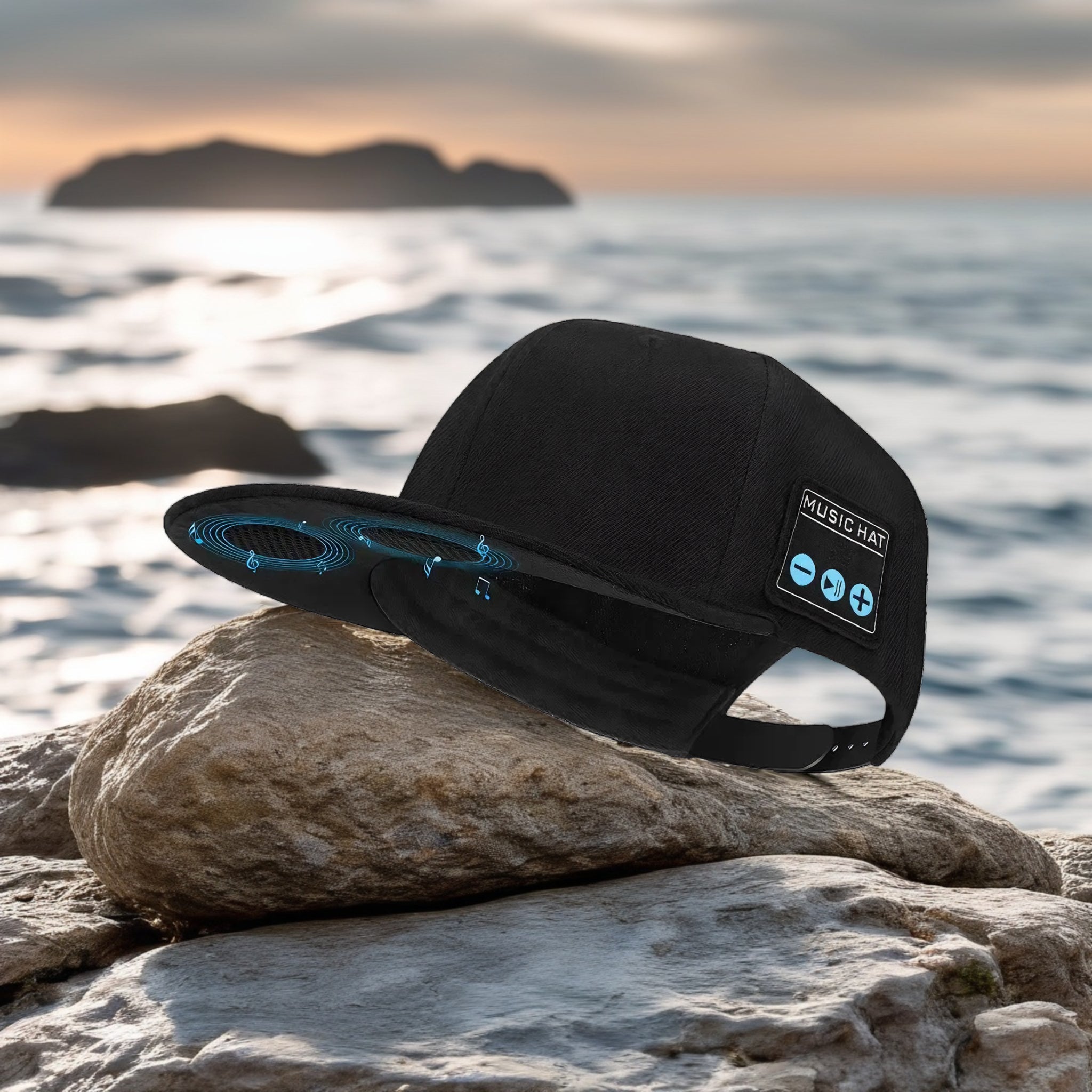 TUNETHREADS™ | Bluetooth Music Cap with Detachable Speakers