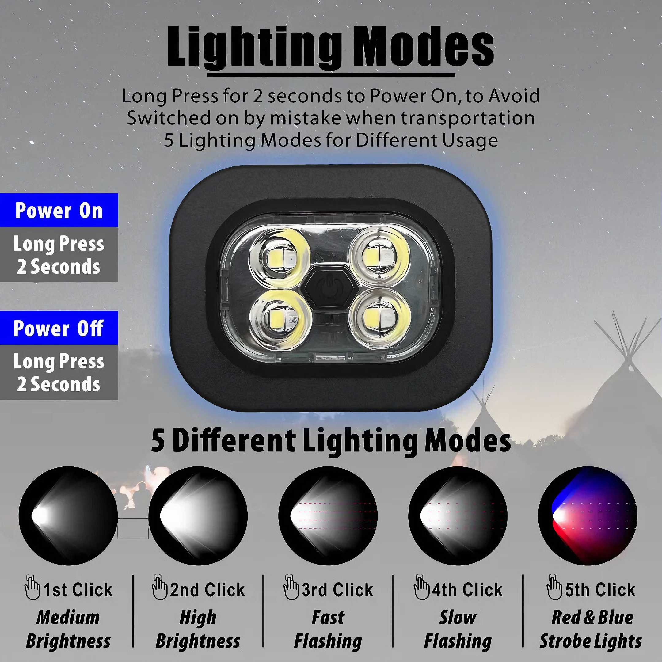 TUNETHREADS™ | Bluetooth LED-muts met draadloze oortelefoons