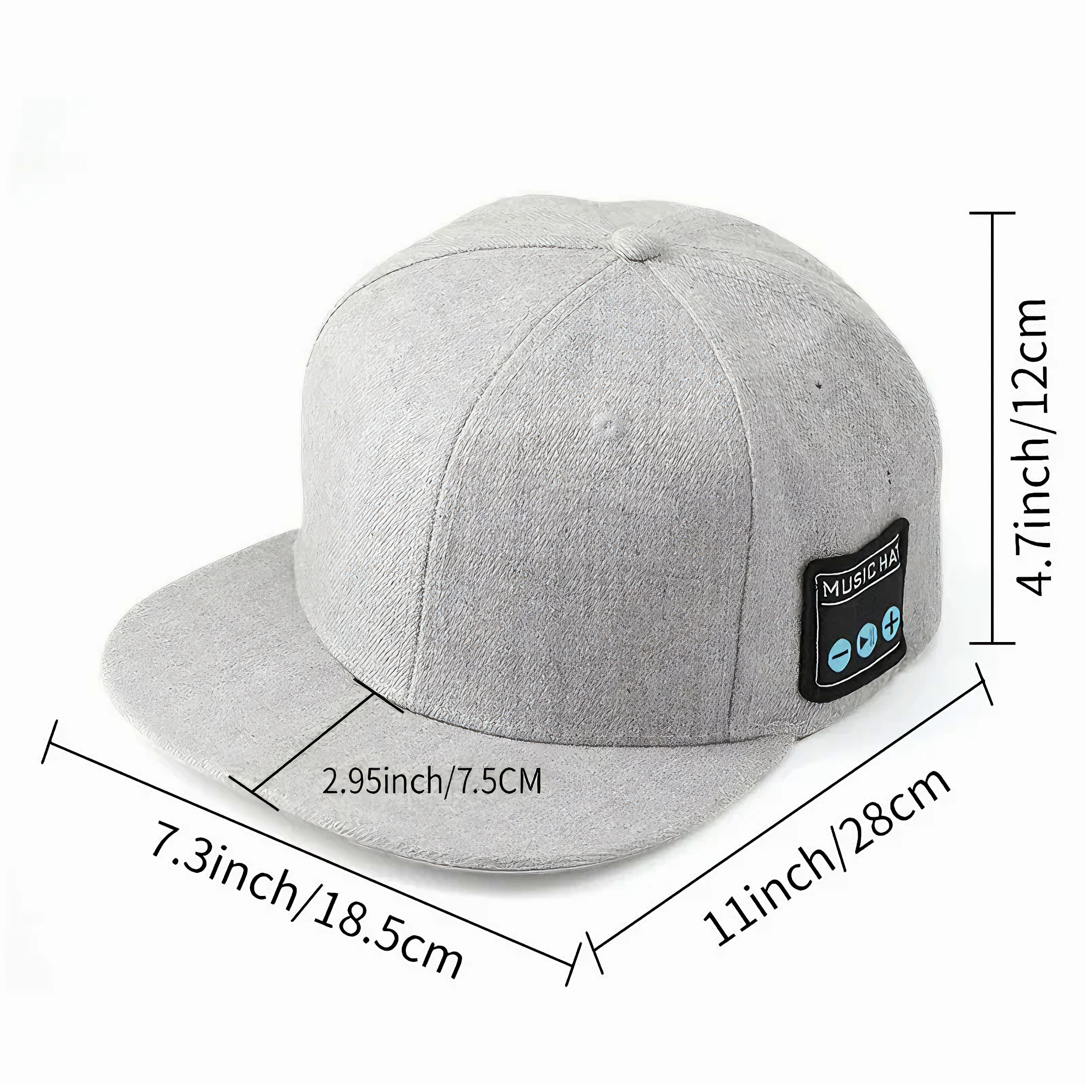 TUNETHREADS™ | Bluetooth Music Cap with Detachable Speakers